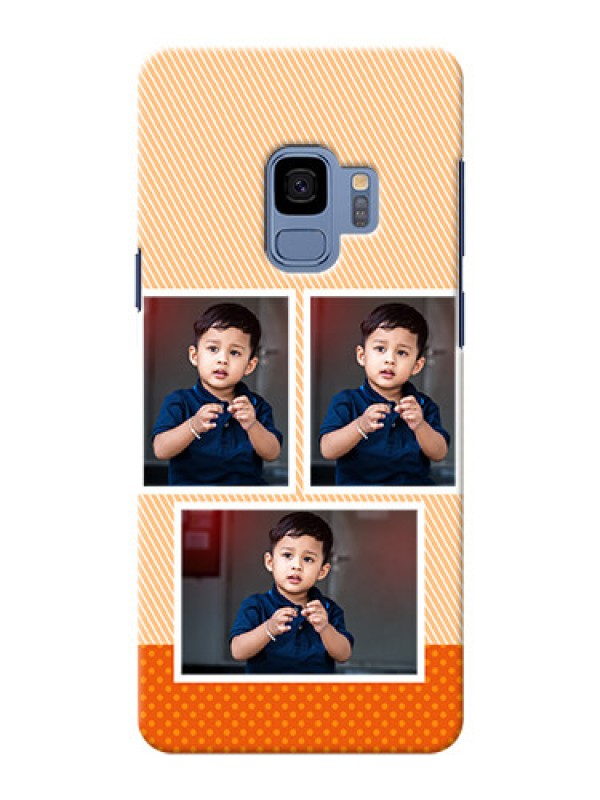 Custom Samsung Galaxy S9 Bulk Photos Upload Mobile Case  Design