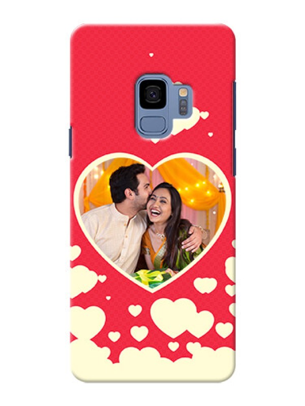 Custom Samsung Galaxy S9 Love Symbols Mobile Case Design