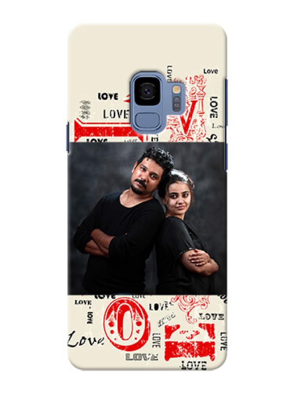 Custom Samsung Galaxy S9 Lovers Picture Upload Mobile Case Design