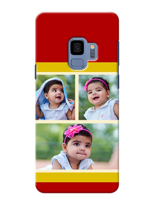 Custom Samsung Galaxy S9 Multiple Picture Upload Mobile Cover Design