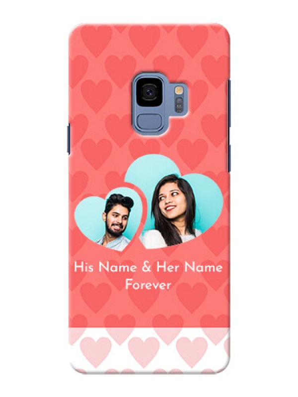 Custom Samsung Galaxy S9 Couples Picture Upload Mobile Cover Design