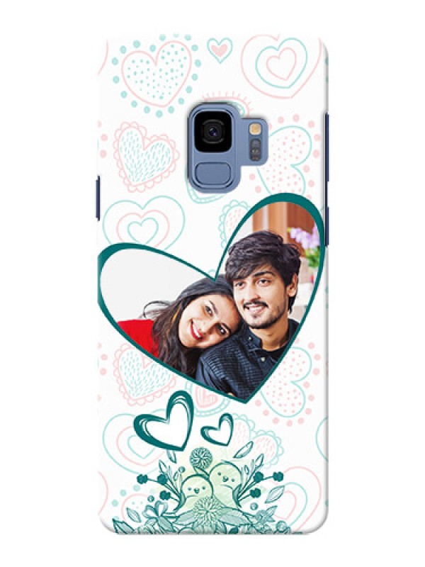 Custom Samsung Galaxy S9 Couples Picture Upload Mobile Case Design