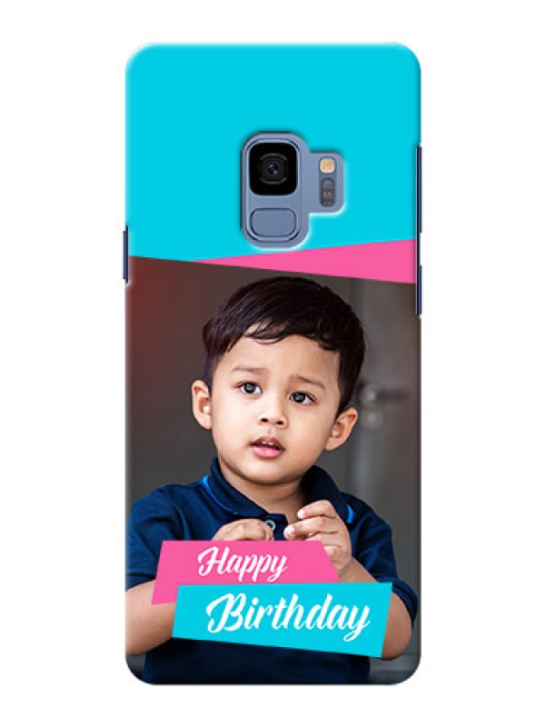 Custom Samsung Galaxy S9 2 image holder with 2 colour Design
