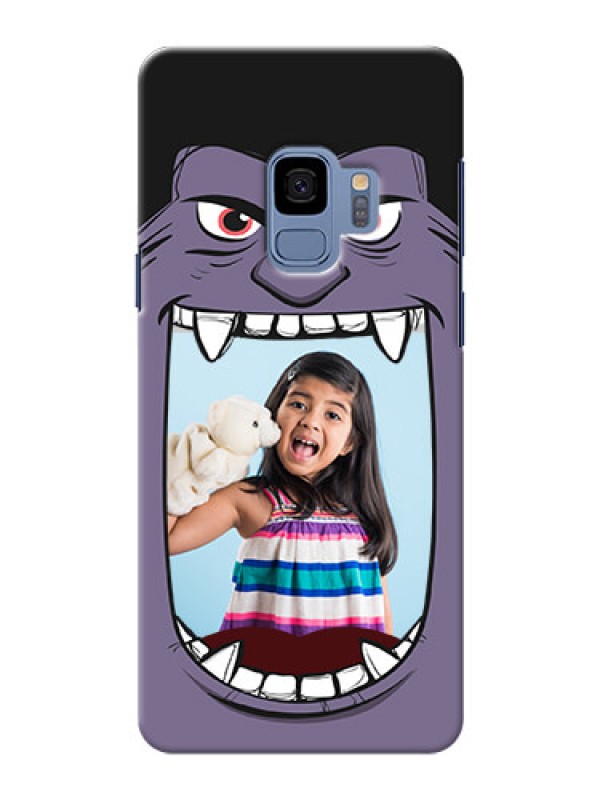 Custom Samsung Galaxy S9 angry monster backcase Design