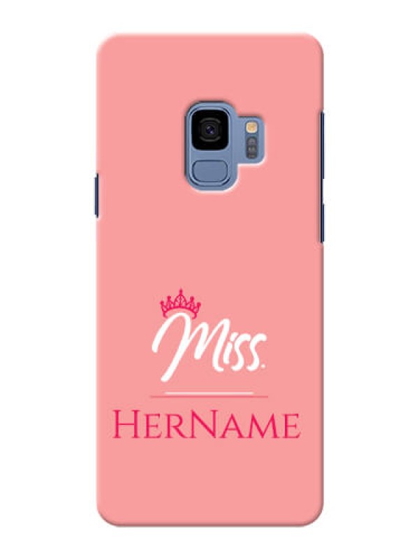 Custom Galaxy S9 Custom Phone Case Mrs with Name