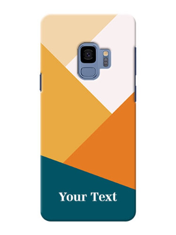 Custom Galaxy S9 Custom Phone Cases: Stacked Multi-colour Design