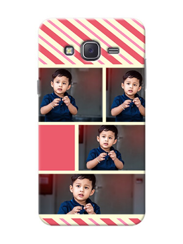 Custom Samsung J5 (2015) Multiple Picture Upload Mobile Case Design