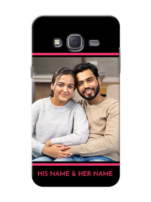 Custom Samsung J5 (2015) Photo With Text Mobile Case Design