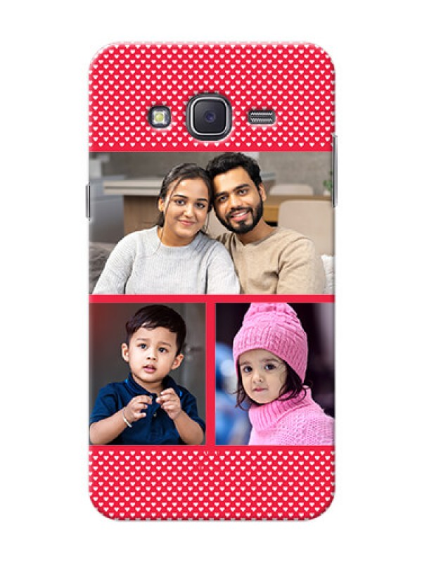 Custom Samsung J5 (2015) Bulk Photos Upload Mobile Cover  Design