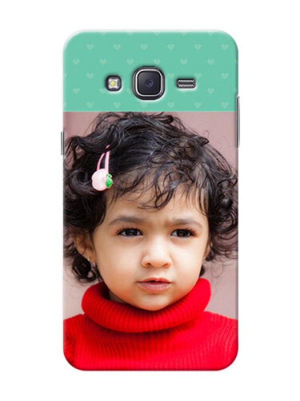Custom Samsung J5 (2015) Lovers Picture Upload Mobile Cover Design