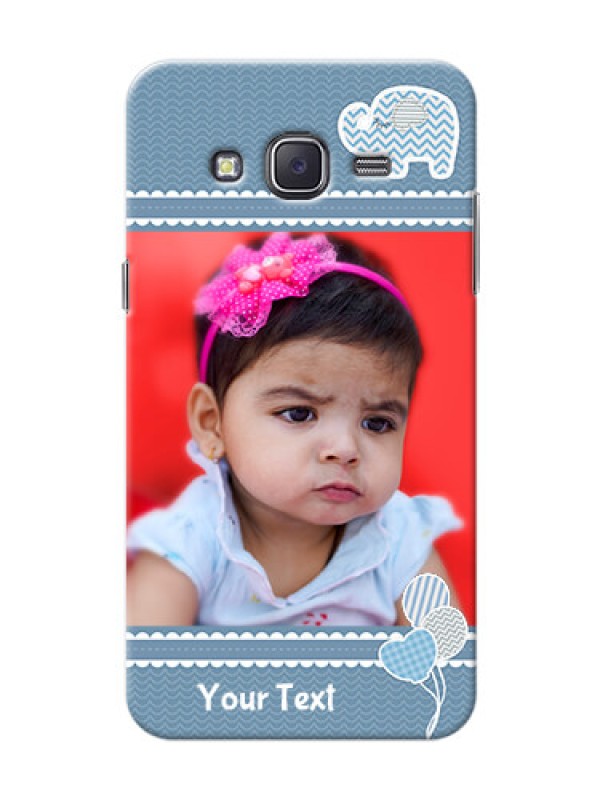 Custom Samsung J5 (2015) kids design icons with  simple pattern Design