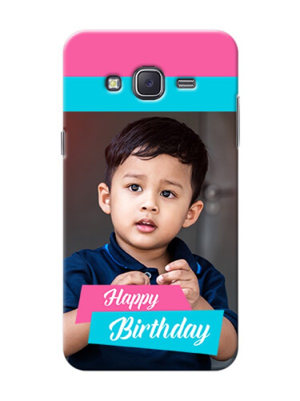 Custom Samsung J5 (2015) 2 image holder with 2 colour Design