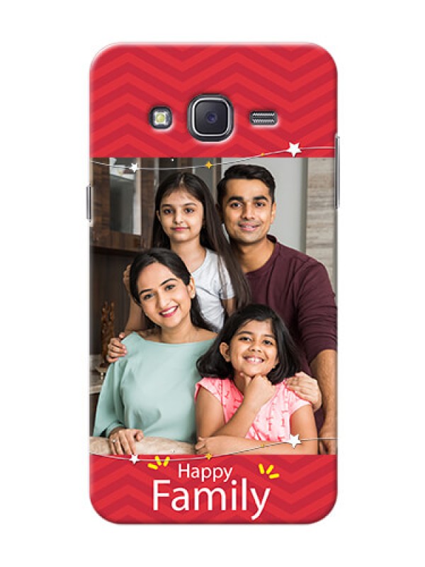 Custom Samsung J5 (2015) happy family Design