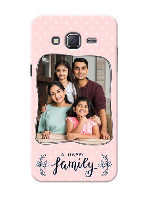Custom Samsung J5 (2015) A happy family with polka dots Design