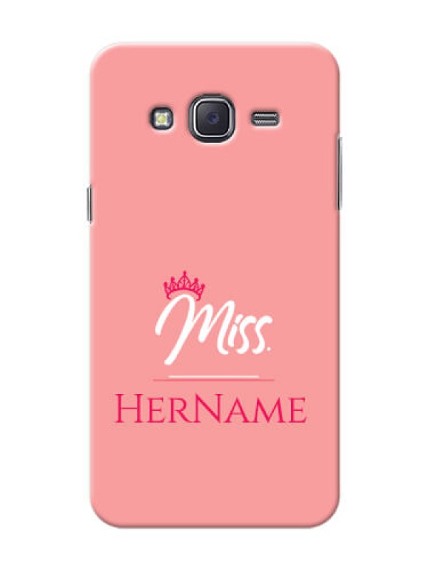 Custom Galaxy J5 (2015) Custom Phone Case Mrs with Name