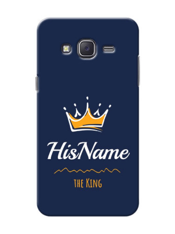 Custom Galaxy J5 (2015) King Phone Case with Name