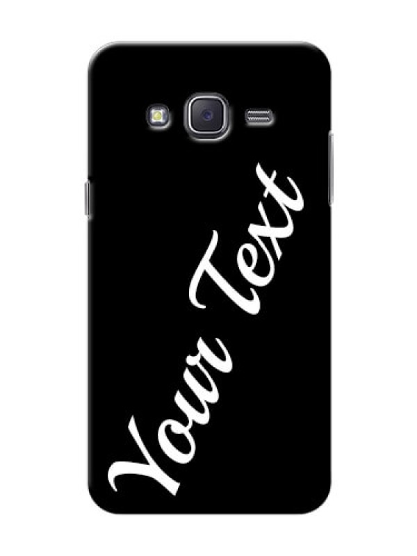 Custom Galaxy J5 (2015) Custom Mobile Cover with Your Name