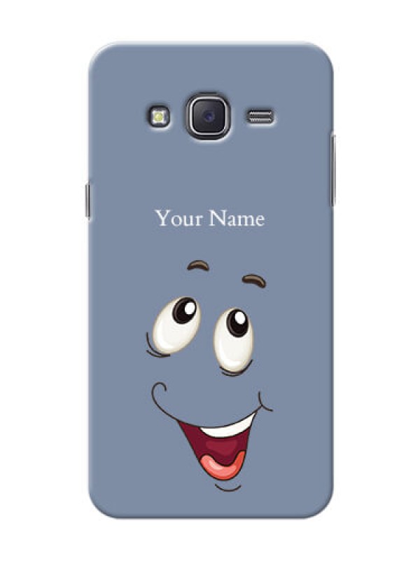 Custom Galaxy J5 (2015) Phone Back Covers: Laughing Cartoon Face Design