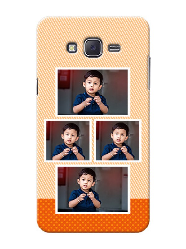 Custom Samsung J7 (2015)  Bulk Photos Upload Mobile Case  Design