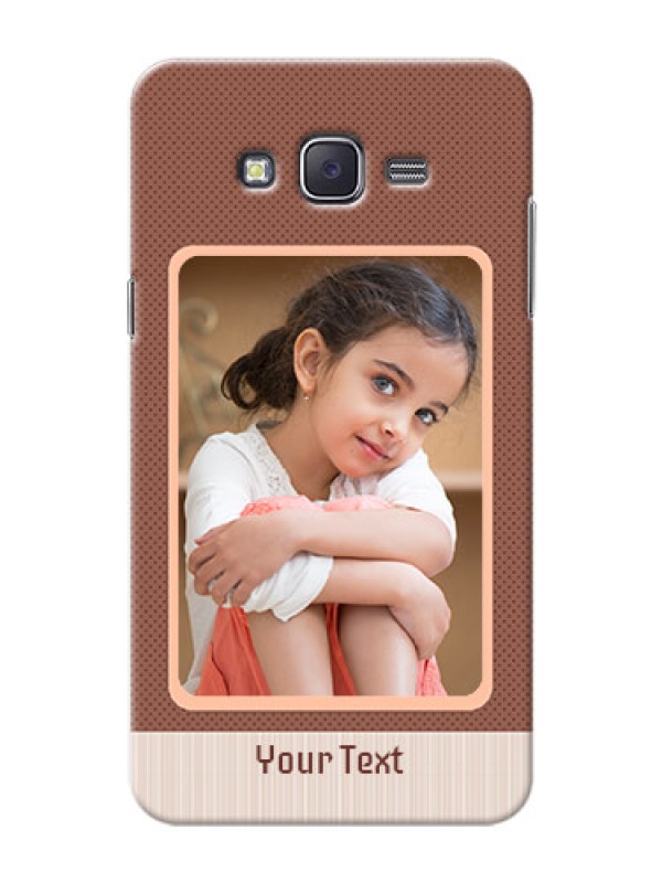 Custom Samsung J7 (2015)  Simple Photo Upload Mobile Cover Design