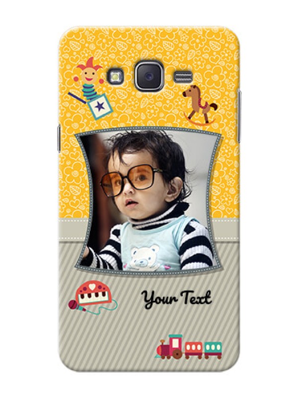 Custom Samsung J7 (2015)  Baby Picture Upload Mobile Cover Design