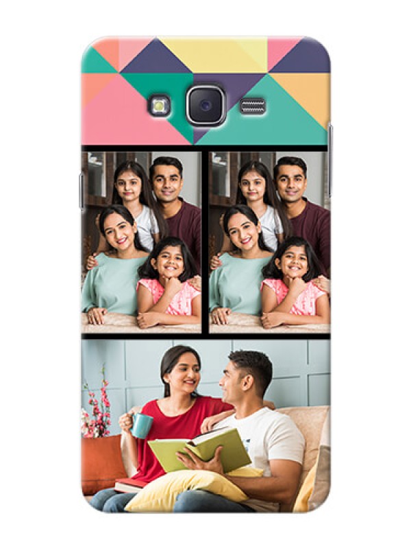 Custom Samsung J7 (2015)  Bulk Picture Upload Mobile Case Design