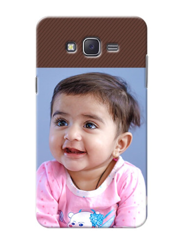 Custom Samsung J7 (2015)  Elegant Mobile Back Cover Design