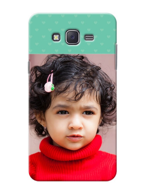 Custom Samsung J7 (2015)  Lovers Picture Upload Mobile Cover Design