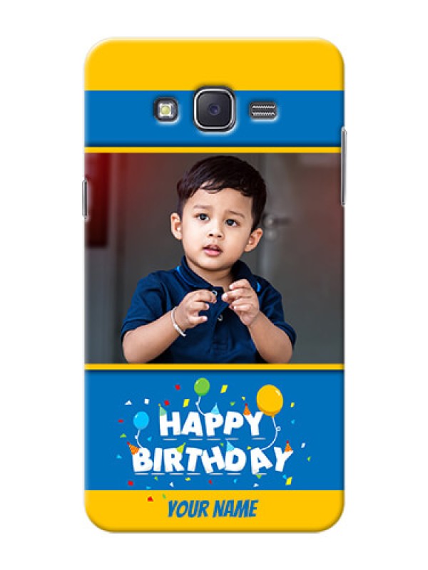 Custom Samsung J7 (2015)  birthday best wishes Design