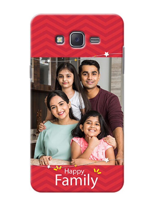 Custom Samsung J7 (2015)  happy family Design
