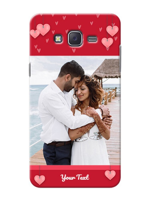 Custom Samsung J7 (2015)  valentines day couple Design