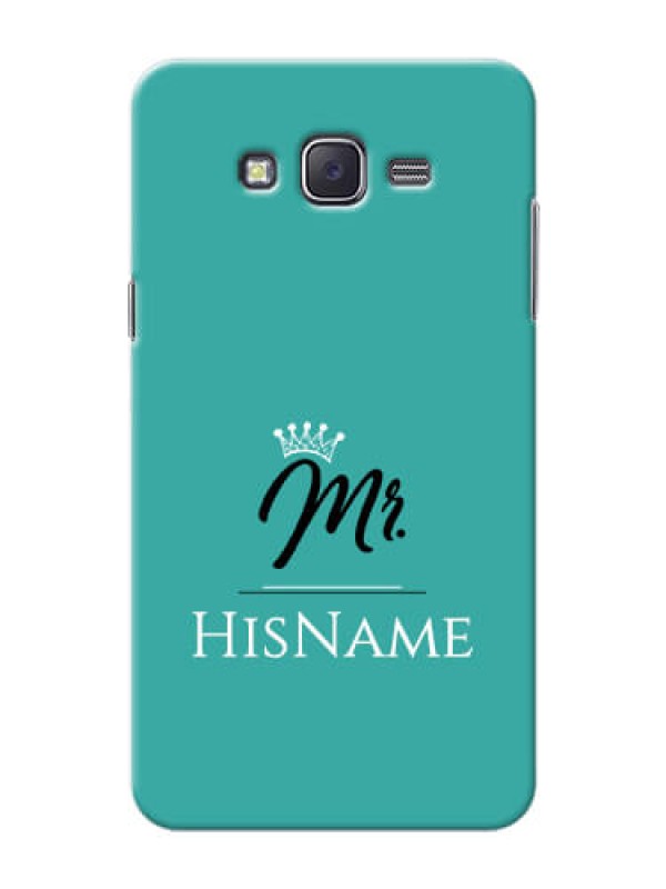 Custom Galaxy J7 (2015) Custom Phone Case Mr with Name