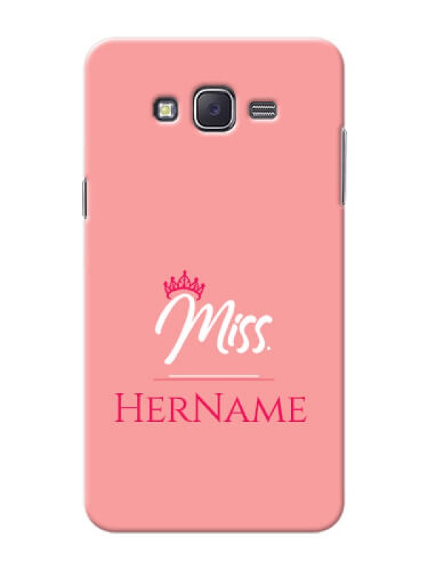 Custom Galaxy J7 (2015) Custom Phone Case Mrs with Name
