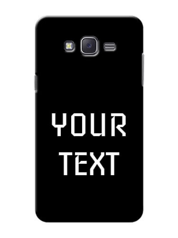 Custom Galaxy J7 (2015) Your Name on Phone Case