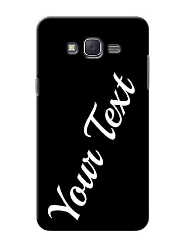 Custom Galaxy J7 (2015) Custom Mobile Cover with Your Name