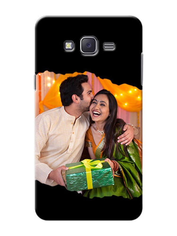 Custom Galaxy J7 (2015) Custom Phone Covers: Tear-off Design