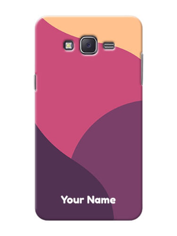 Custom Galaxy J7 (2015) Custom Phone Covers: Mixed Multi-colour abstract art Design