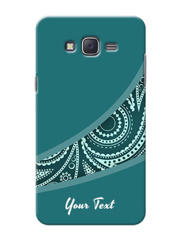 Custom Galaxy J7 (2015) Custom Phone Covers: semi visible floral Design