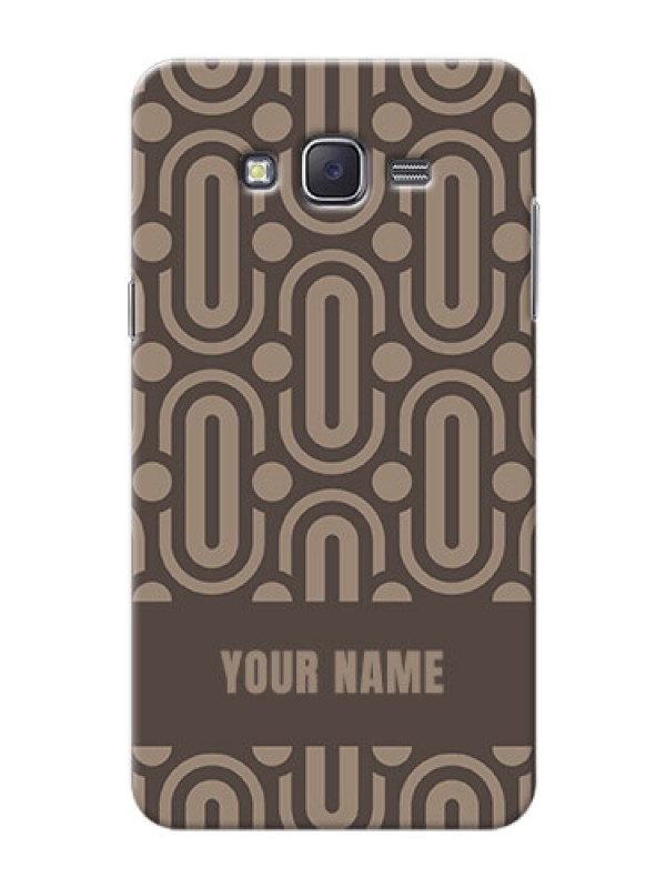 Custom Galaxy J7 (2015) Custom Phone Covers: Captivating Zero Pattern Design