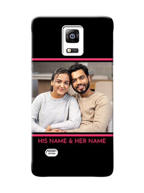 Custom samsung Note4 (2015) Photo With Text Mobile Case Design