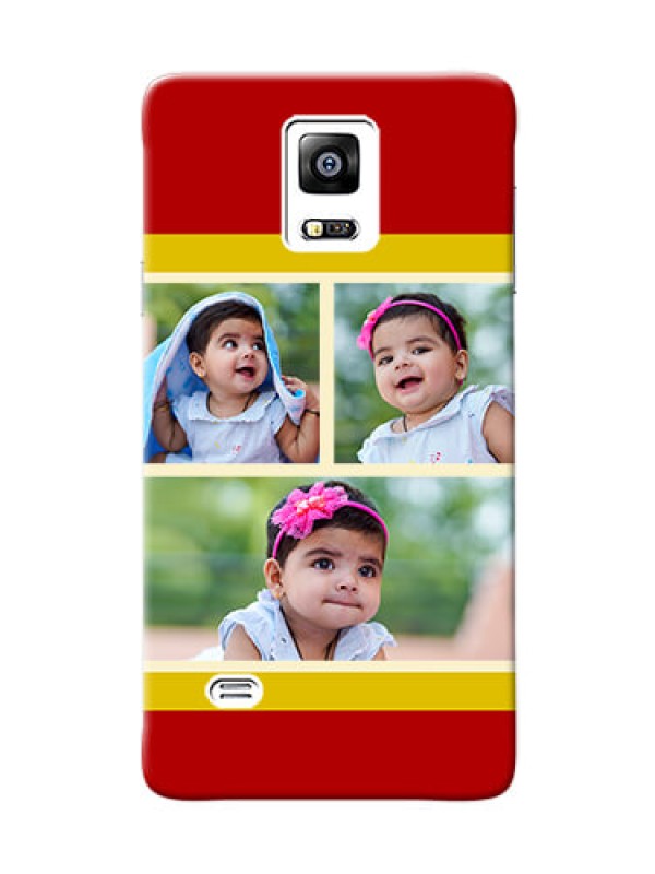 Custom samsung Note4 (2015) Multiple Picture Upload Mobile Cover Design