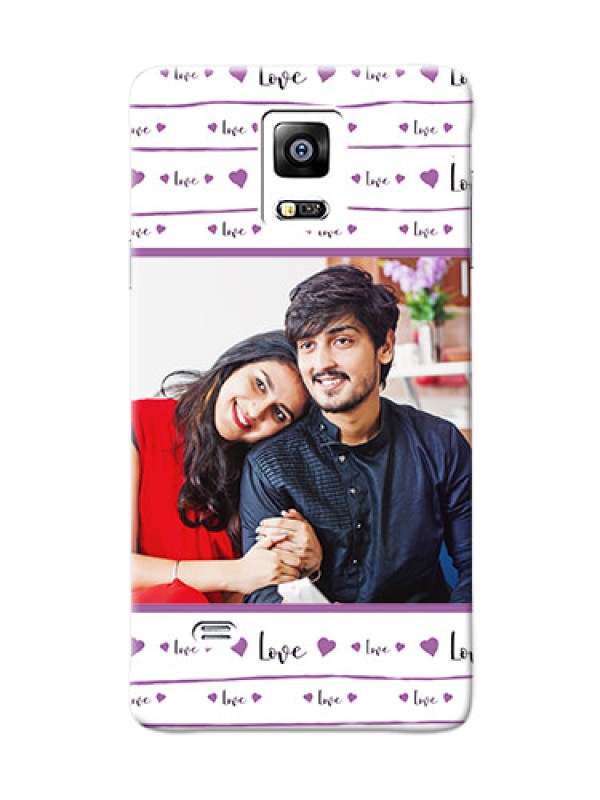 Custom samsung Note4 (2015) Couples Mobile Case Design