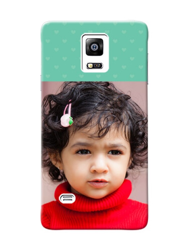 Custom samsung Note4 (2015) Lovers Picture Upload Mobile Cover Design