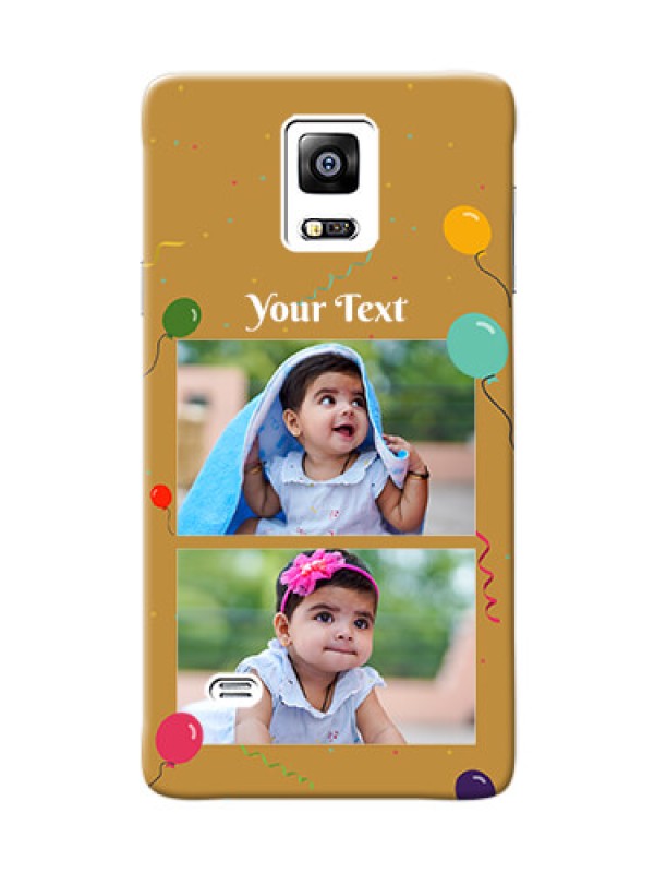Custom samsung Note4 (2015) 2 image holder with birthday celebrations Design