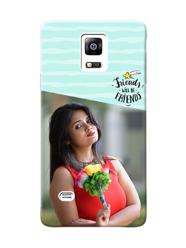 Custom samsung Note4 (2015) 2 image holder with friends icon Design