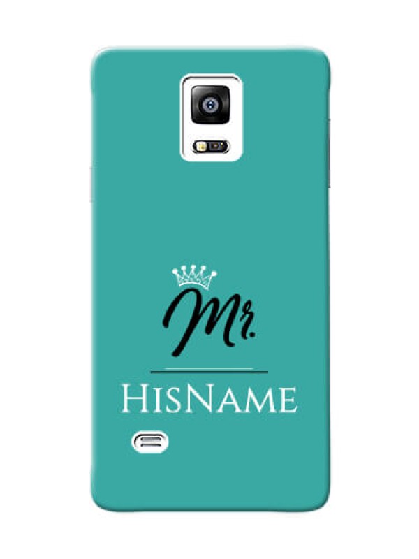 Custom Galaxy Note4 (2015) Custom Phone Case Mr with Name