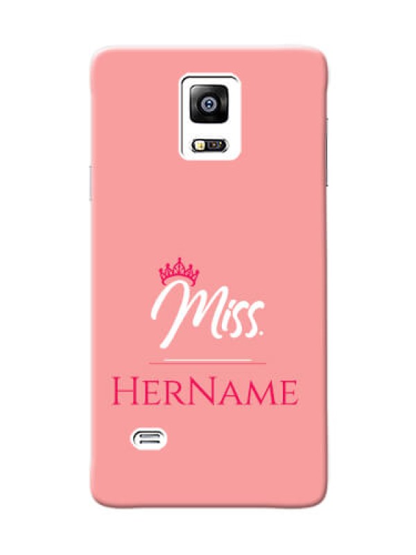 Custom Galaxy Note4 (2015) Custom Phone Case Mrs with Name