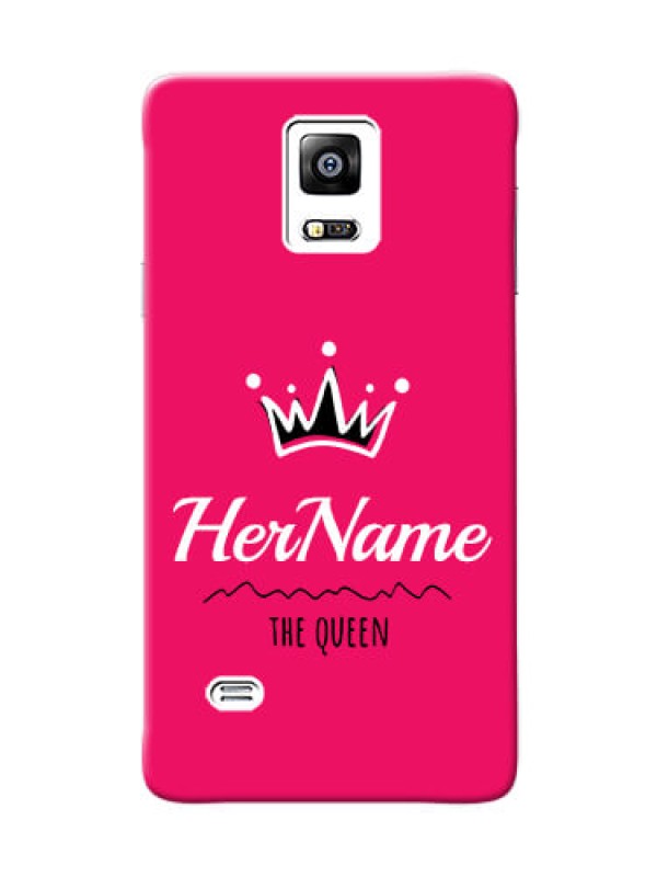 Custom Galaxy Note4 (2015) Queen Phone Case with Name