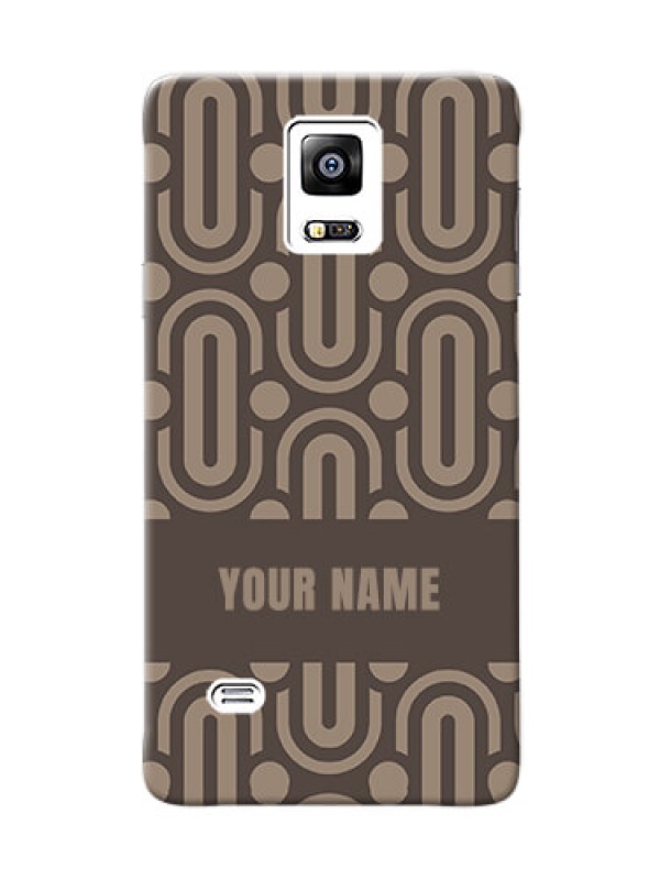 Custom Galaxy Note4 (2015) Custom Phone Covers: Captivating Zero Pattern Design