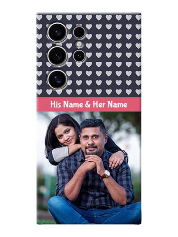 Custom Galaxy S24 Ultra 5G Custom Mobile Case with Love Symbols Design